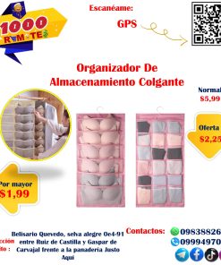 Organizador De Almacenamiento Colgante