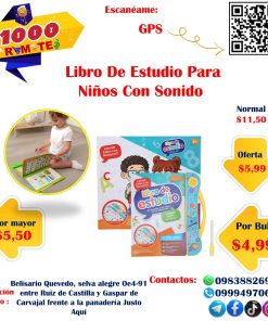 Libro De Estudio Para Niños Con Sonido