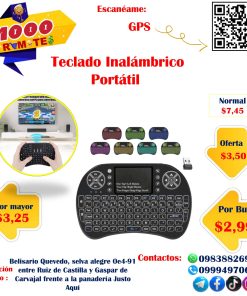 Teclado Inalámbrico Portátil