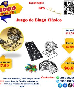 Juego De Bingo Clásico