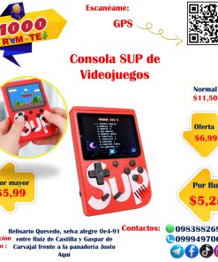 Consola Sup De Videojuegos