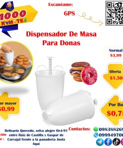 Dispensador De Masa Para Donas