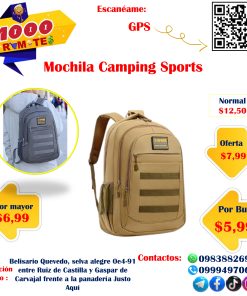 Mochila Camping Juvenil