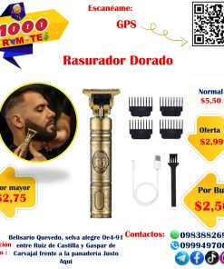 Rasuradora Dorada