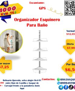 Organizador Esquinero Para Baño