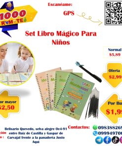 Set De Libros Mágico Para Niños