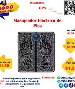 Masajeador Eléctrico De Pies