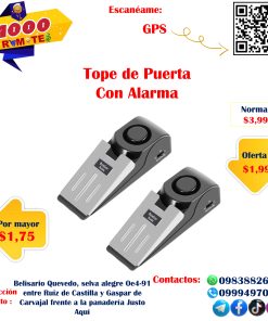 Tope De Puerta Con Alarma