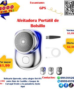 Afeitadora Portátil De Bolsillo