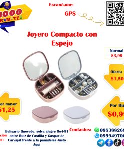 Joyero Compacto Con Espejo