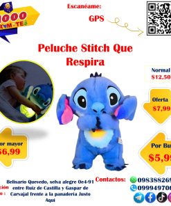 Peluche Stitch Sensorial
