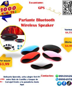 Parlante Bluetooth Wireless