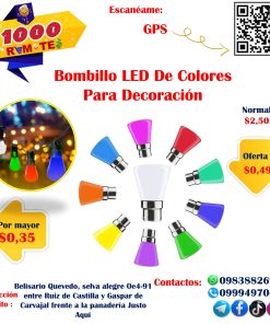 Bombillos Led De Colores