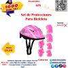 Set De Protecciones Para Bicicleta