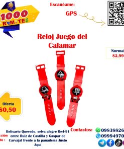 Reloj Juego Del Calamar