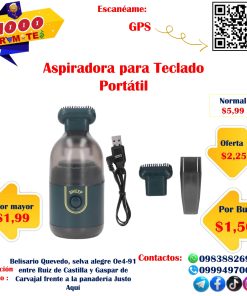 Aspiradora Para Teclados Portátil