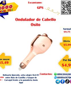 Ondulador De Cabello Osito