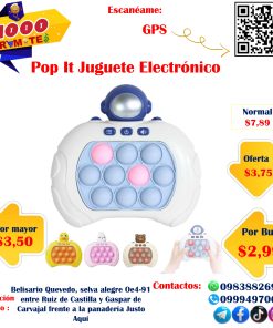 Pop It Juguete Electrónico
