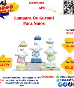 Lámpara De Kuromi Para Niños