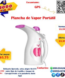 Plancha De Vapor Portátil