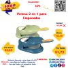 Prensa 2 En 1 Para Empanadas