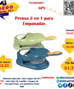 Prensa 2 En 1 Para Empanadas