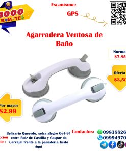 Agarradera Ventosa De Baño