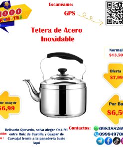 Tetera De Acero Inoxidable